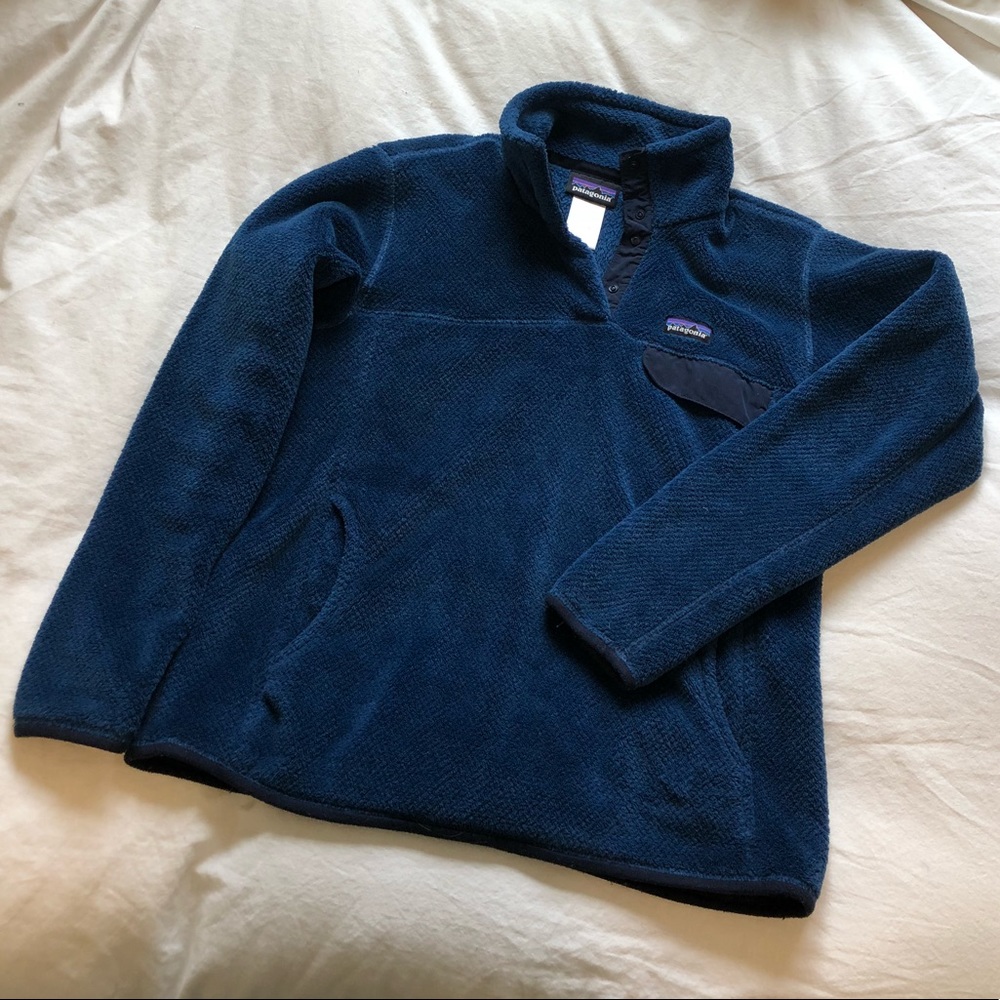 Patagonia Snap Pullover Fleece (Dark Blue)
